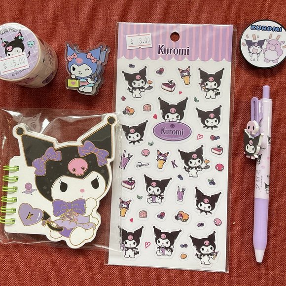 Kuromi Stationery Bundle #7 - Picture 1 of 1